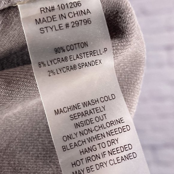 Soft Surroundings Medium M Brown Bootcut Stretch Pull On Legging Jegging Jeans - Picture 5 of 5